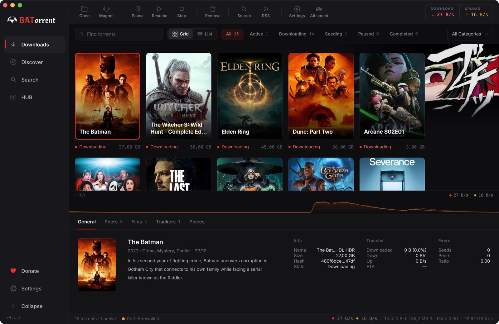 Cover-art grid view